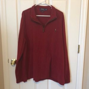 Ralph Lauren Polo Estate Rib 3/4 Zip Sweater- XL